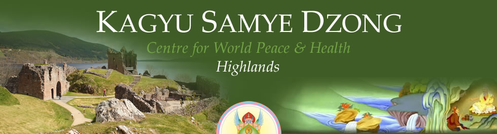 Kagyu Samye Dzong in the Highlands 